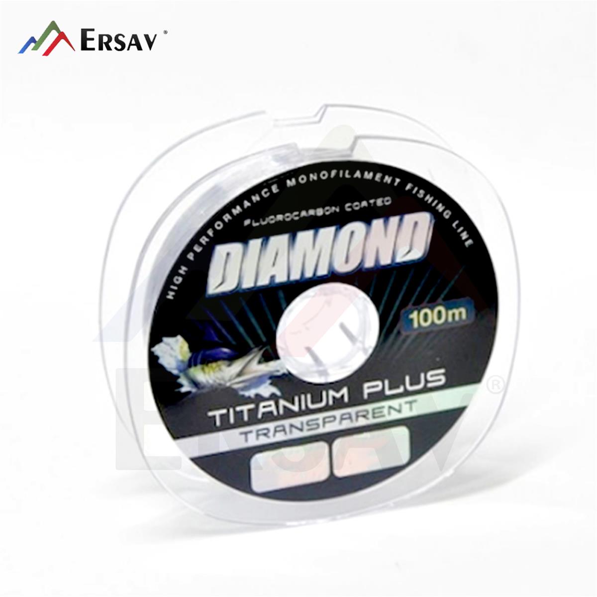 Diamond Titanium Plus Misina 0.18 mm 7.05 kg 100 mt