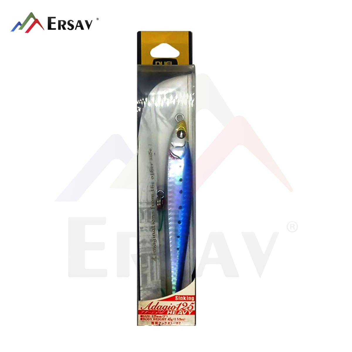 Duel Adagio Heavy 125 12.5 cm 45 gr Sinking Suni Yem SHIW
