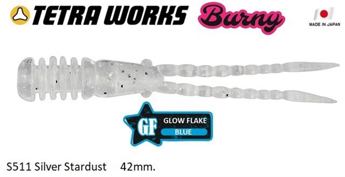 Duo Tetra Works Burny 42 mm Silikon Yem S511 Silver Stardust