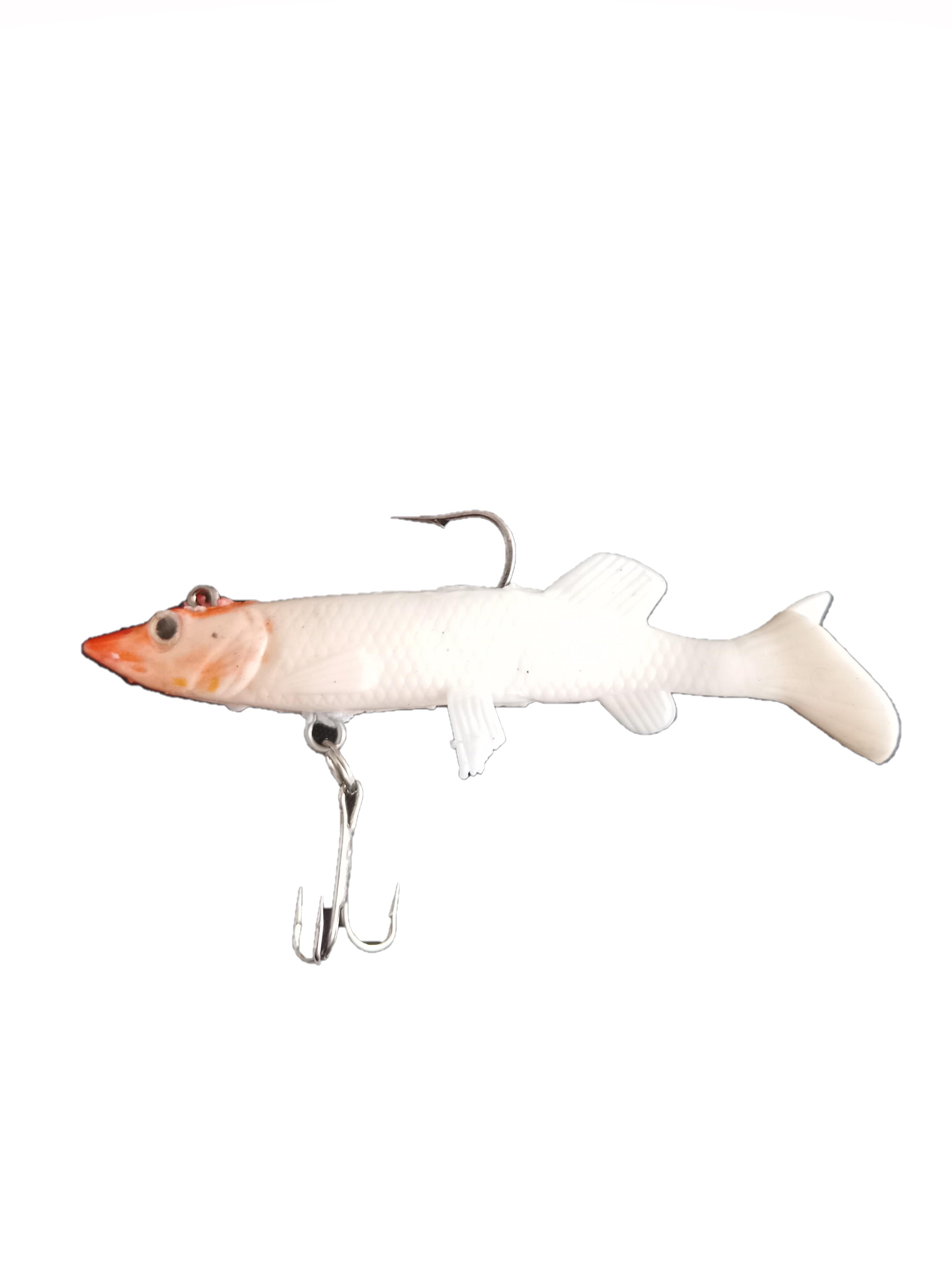 Effe Sasi İki İğne LW009 10 cm Silikon Balık C:L3401Effe Sasi İki İğne LW009 10 cm Silikon Balık C:L3401