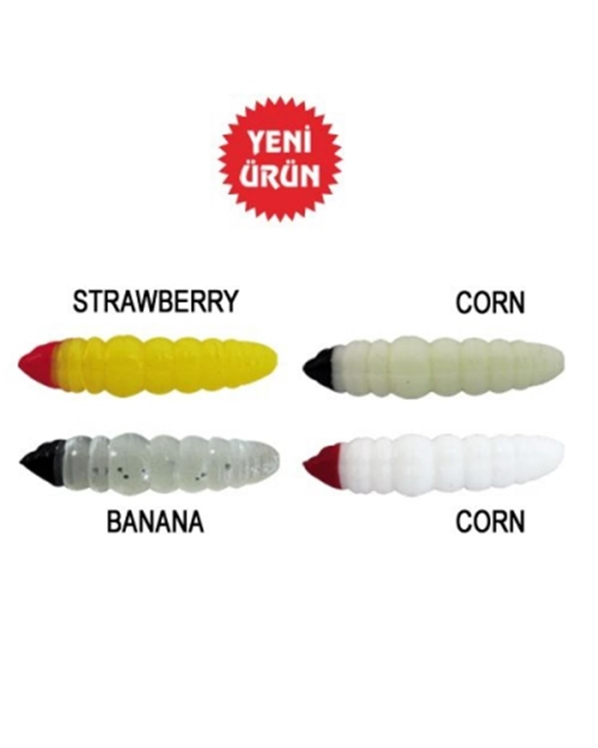 Effe W207 3 cm Sahte Yem Sample (Çilek Kokulu)