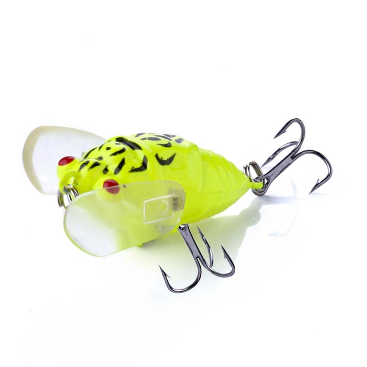 Ersav 5.5 cm 6.3 gr Sarı Çift İğneli Böcek