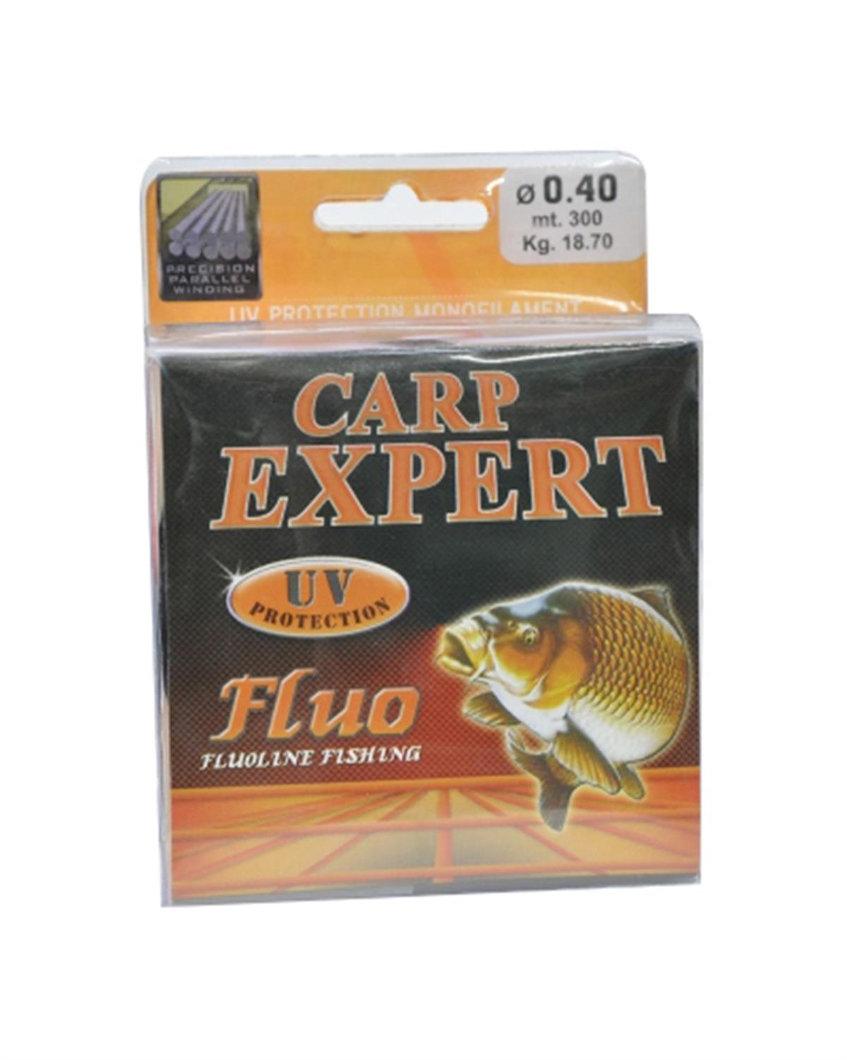 Fluo Carp Expert Naylon Turuncu Misina 0.40 mm 18.70 kg 300 mt