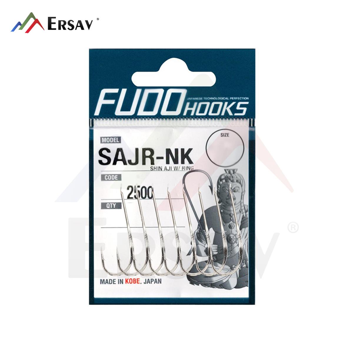 Fudo Hooks SAJR-NK 2500 Nikel İğne No:6