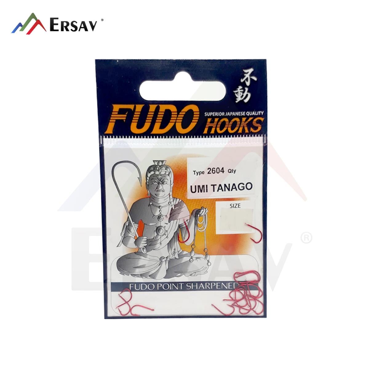 Fudo Hooks UMİTANAGO-RD 2604 Kırmızı İğne No:15