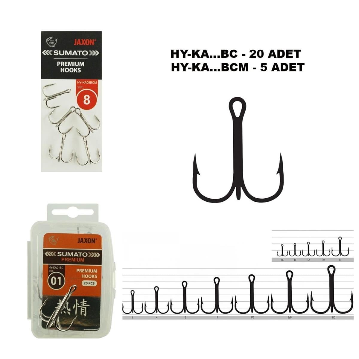 Jaxon Sumato Premium Hooks No:10