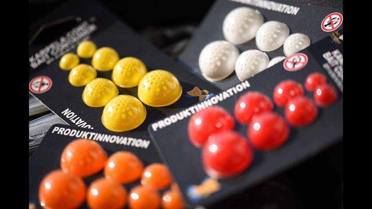 Karpela Turuncu Uzun Delikli Yem Tüpü 4 Lü Set