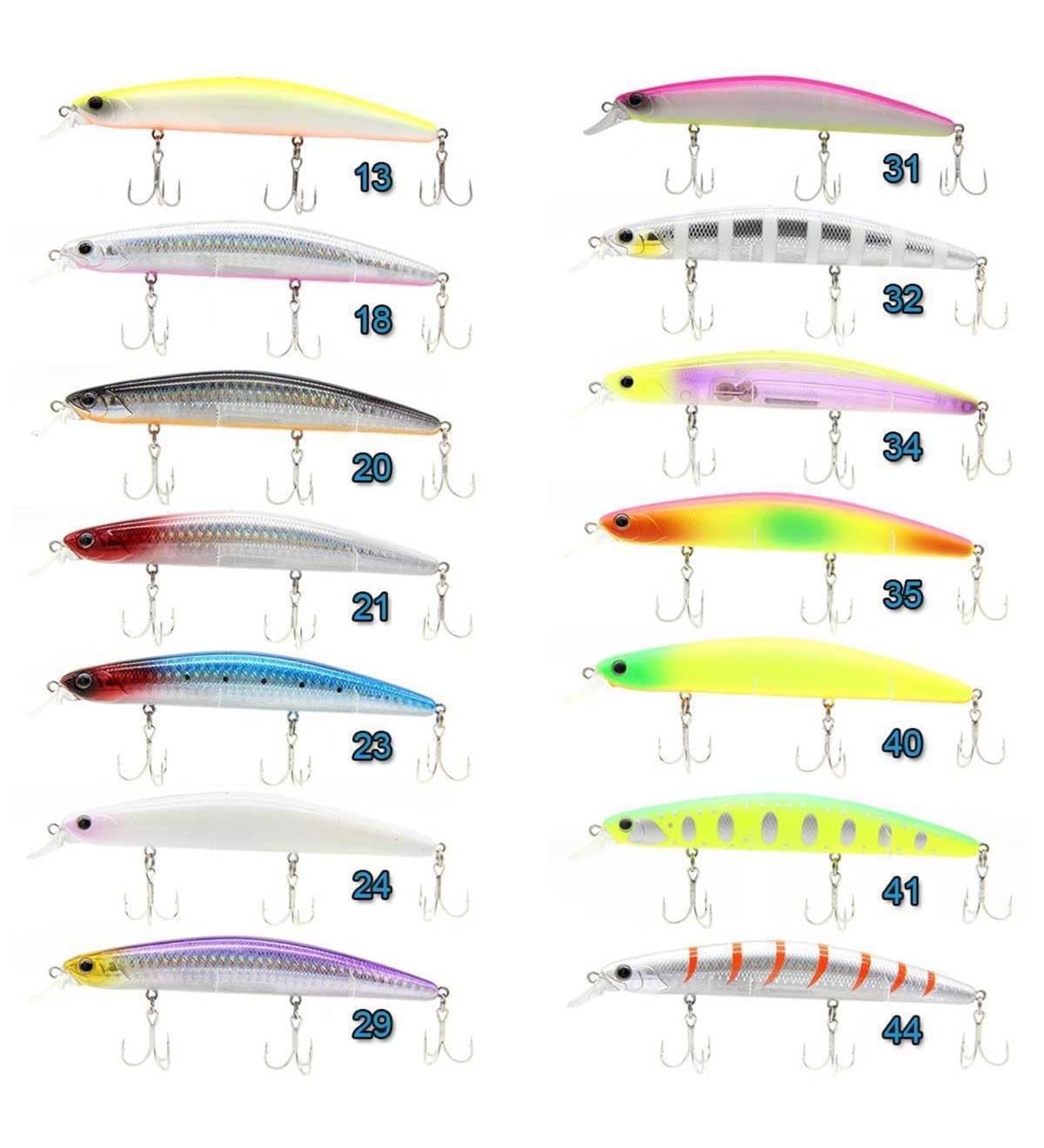 Kendo Seabass Minnow 125 mm 21 gr Floating Sahte Balık C:29