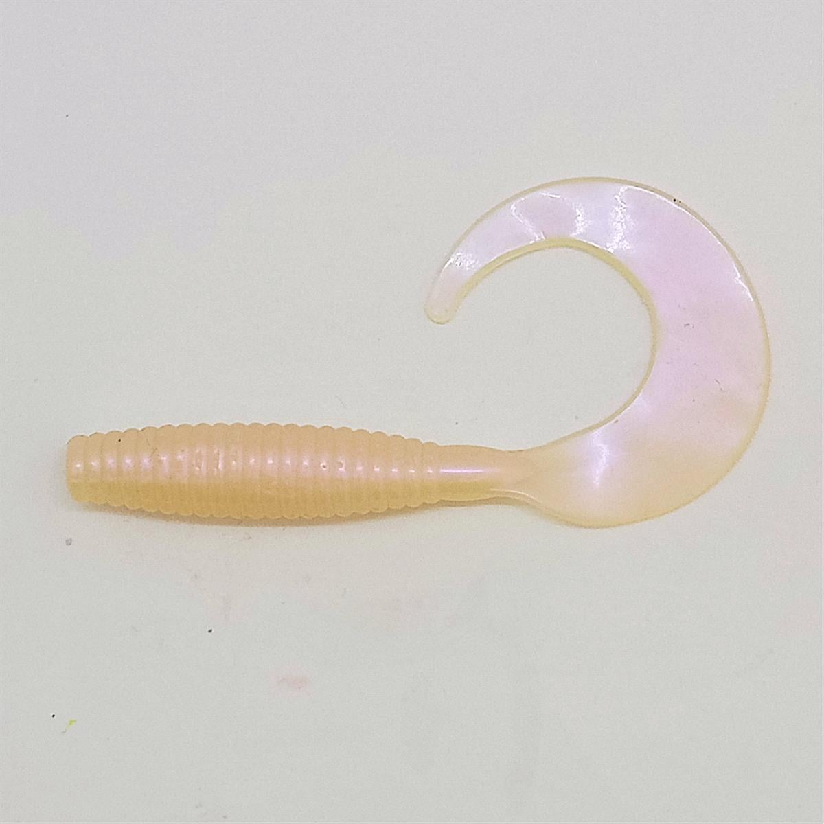 Mister Twister10 cm Beyaz Silikon Kurtcuk
