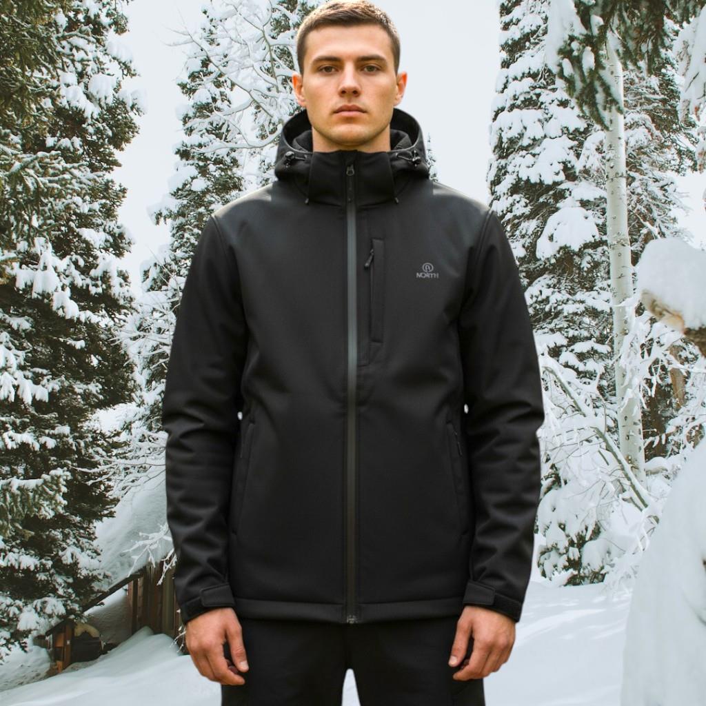 North Softshell Mont - Siyah