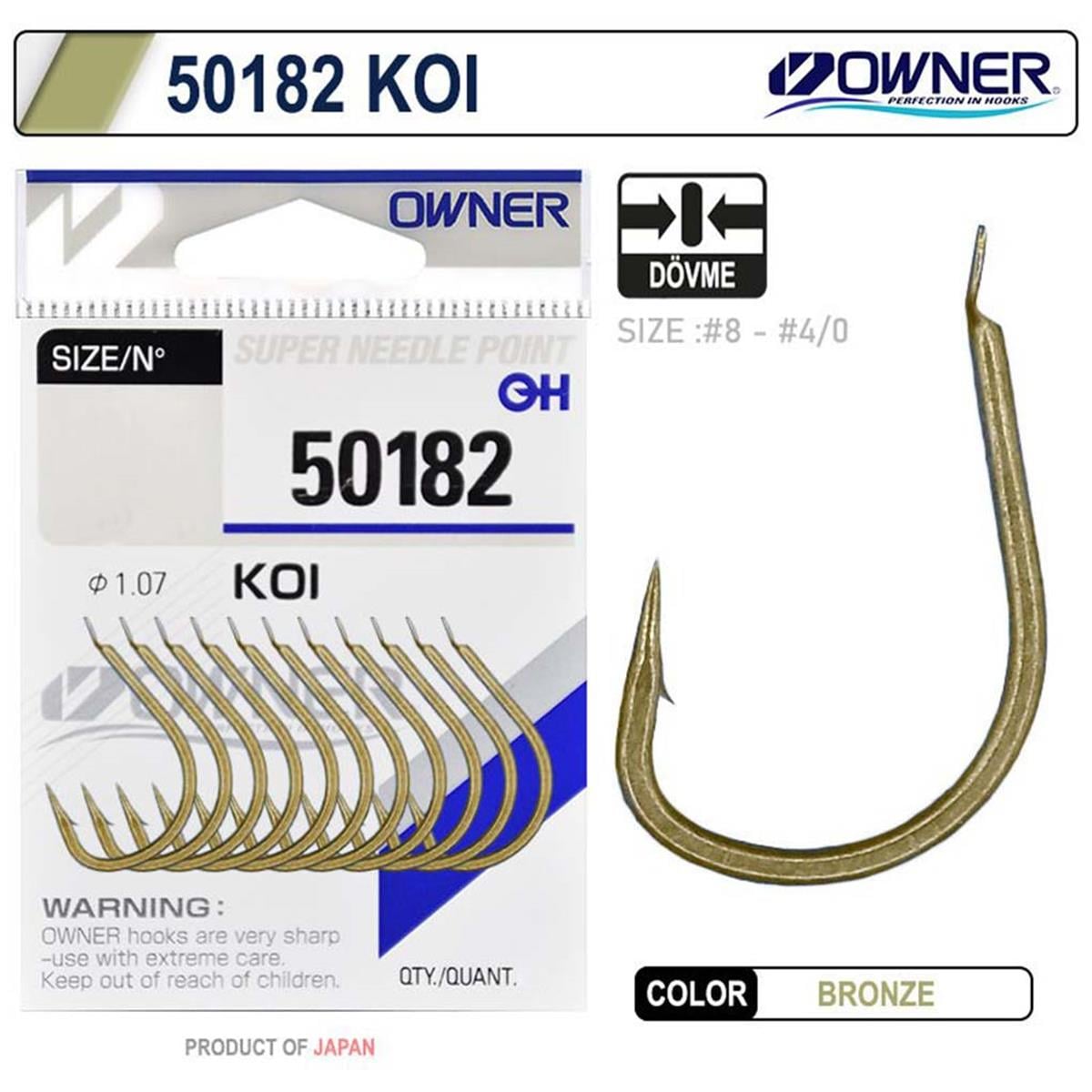 Owner 50182 KOI Bronz İğne No:5 16 Lı Paket