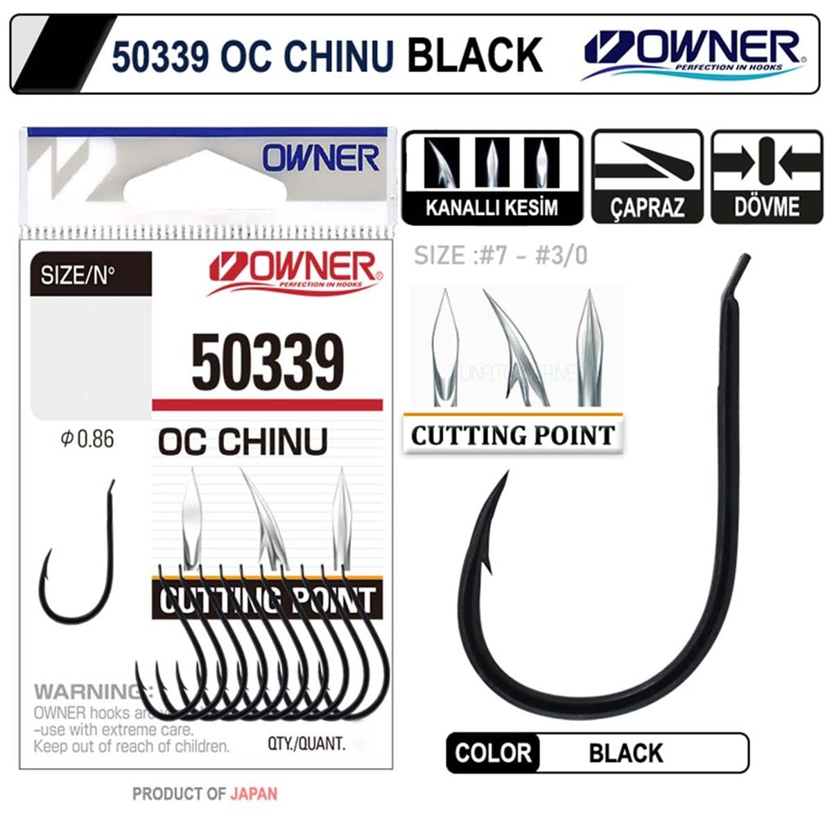 Owner 50339 Cut Chinu İğne No:1 11 Li Paket