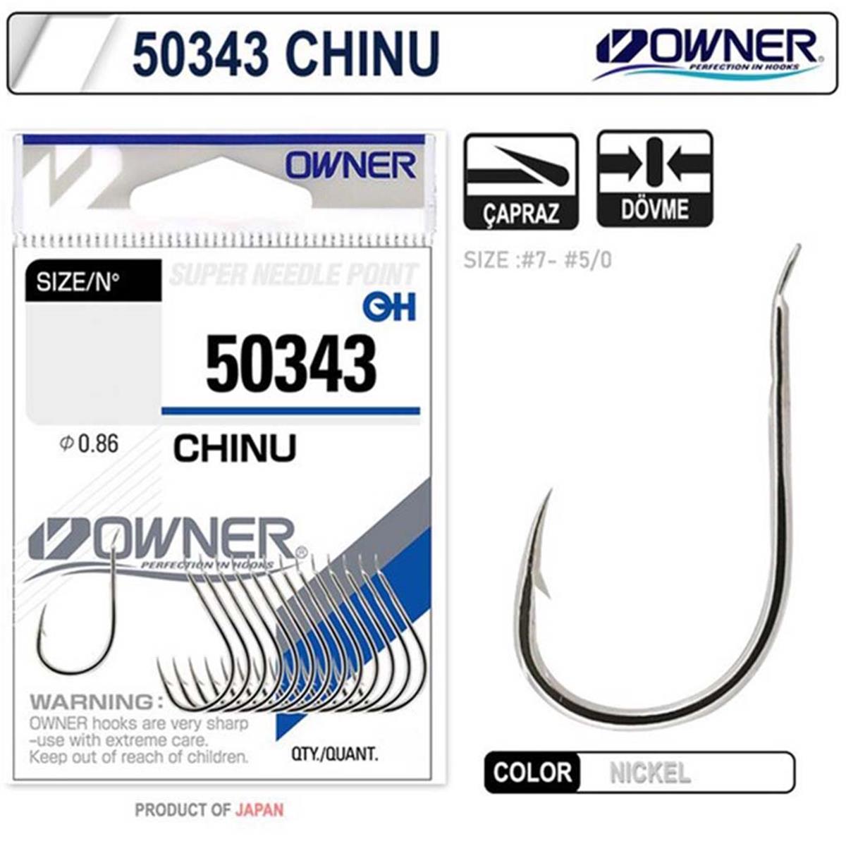 Owner 50343 Chinu İğne No:1/0 11 Li Paket