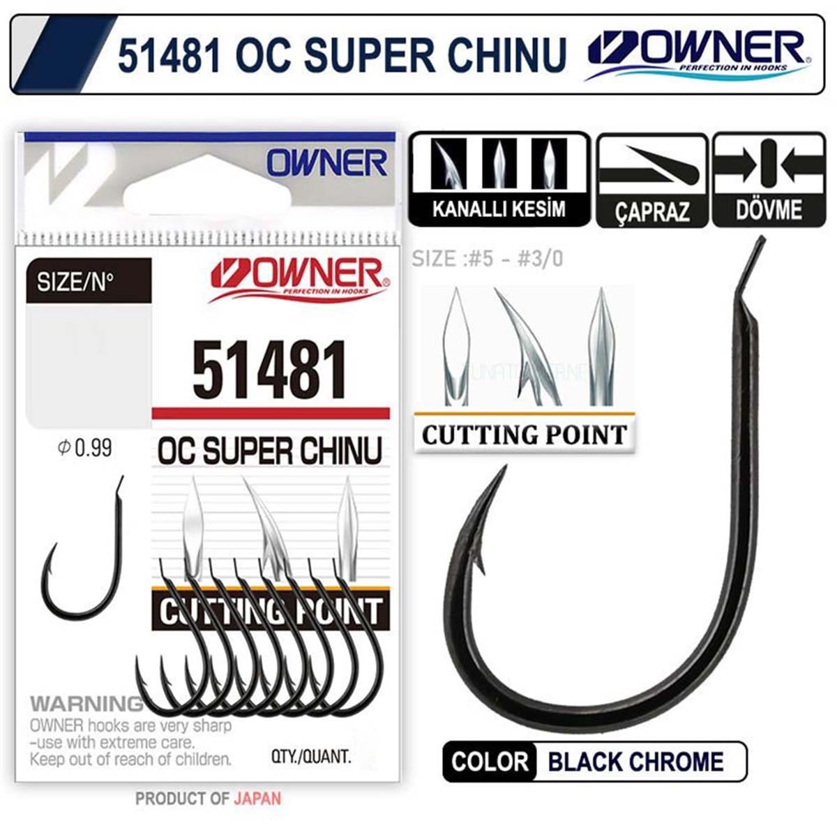 Owner 51481 Black Nikel İğne No:1 12 Li Paket