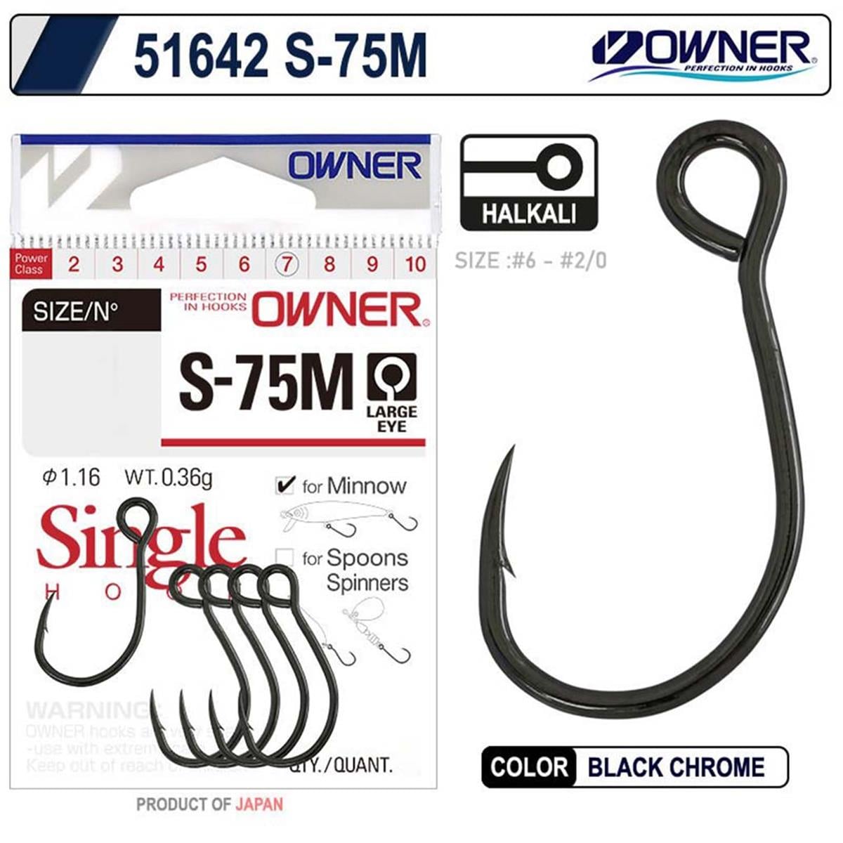 Owner 51642 S-75M İğne No:2 6 Lı Paket