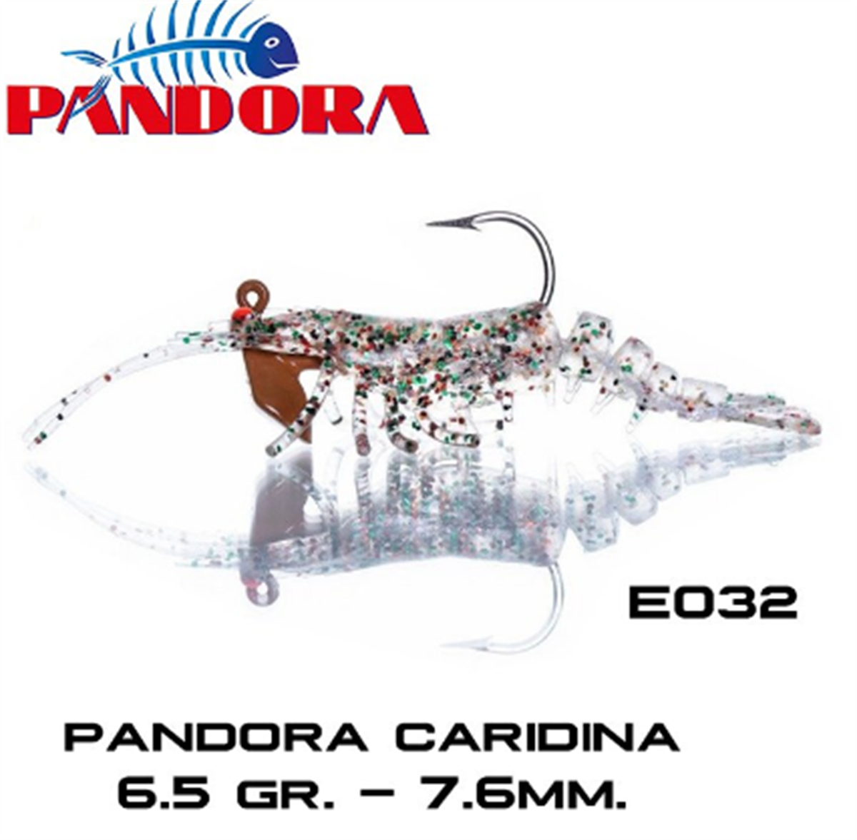 Pandora Silicon Cardina 7.6 mm 6.5 gr Clr:E032 Sinking