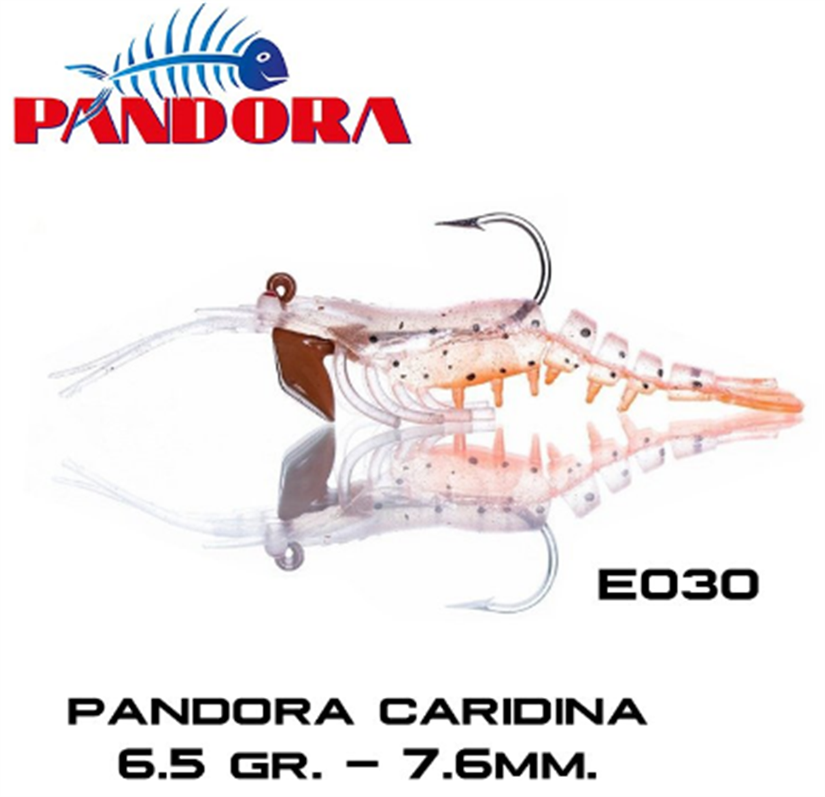 Pandora Silicon Cardina 7.6 mm 6.5 gr Clr:E030 Sinking