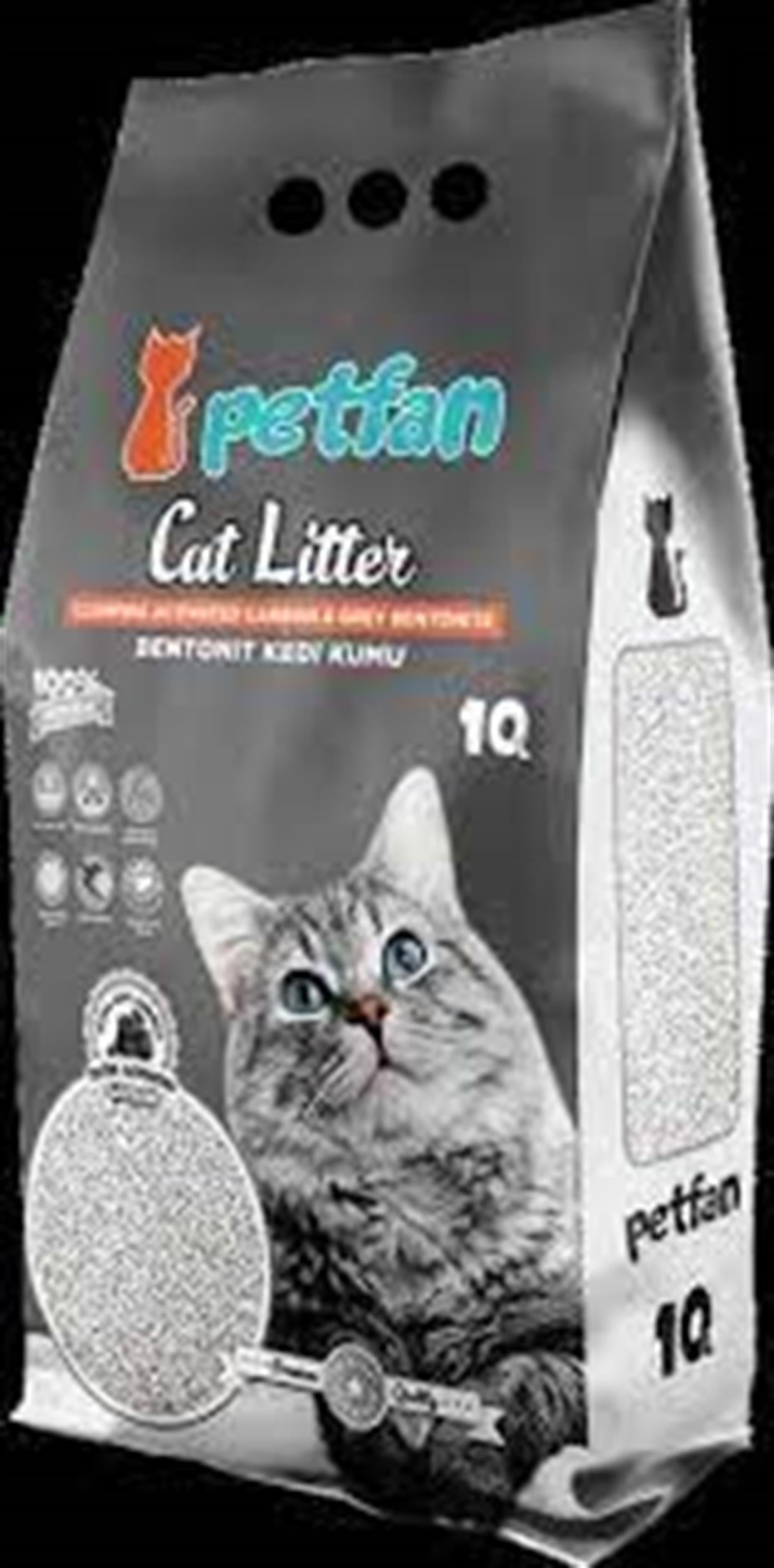 Petfan 10 L Aktif Karbonlu Bentoit Kedi Kumu