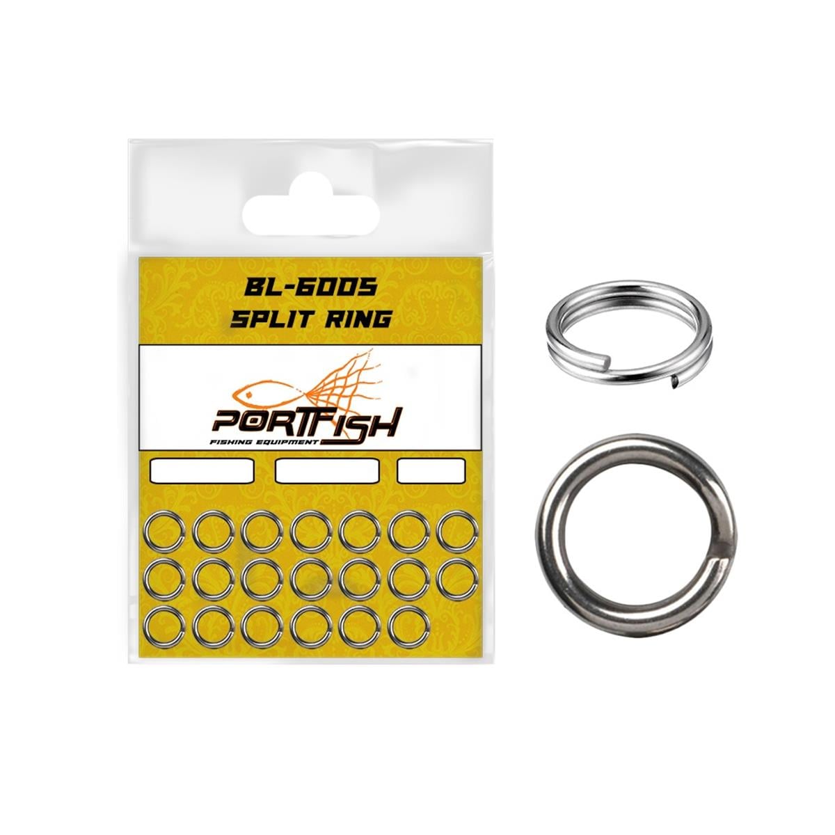 Portfish BL-6005 20 Li Kaşık Halkası No:5