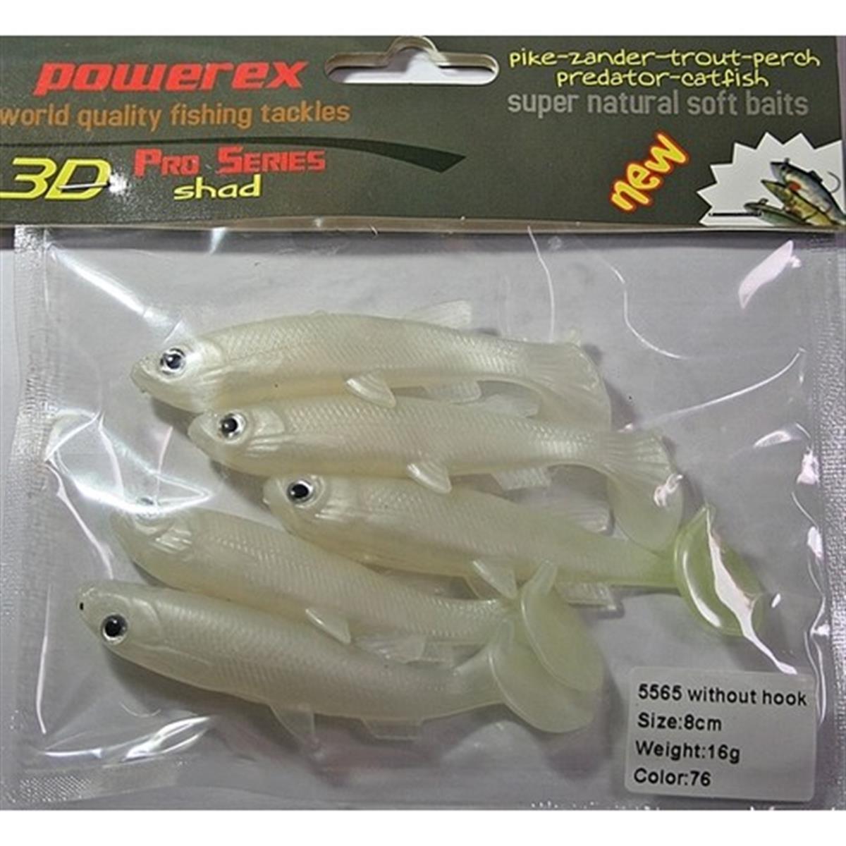Powerex 5565 10 cm İğnesiz Silikon Balık C:076