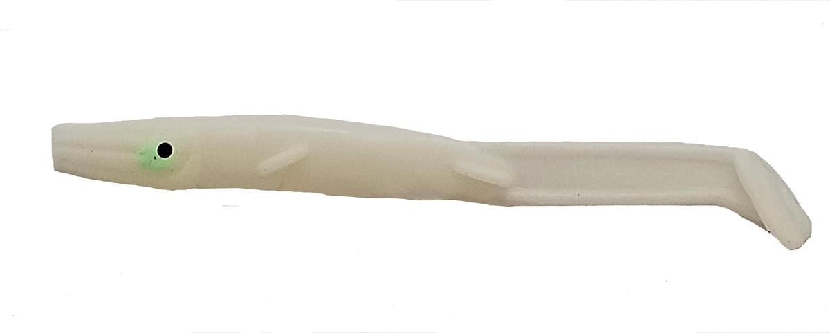 Remixon 80 mm Beyaz Raglou Silikon Balık
