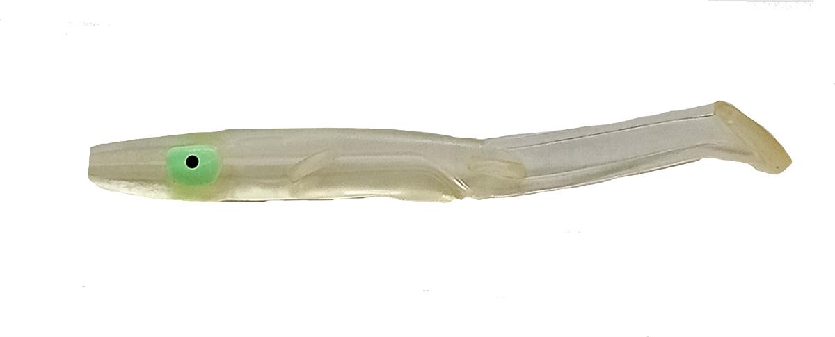 Remixon 80 mm Şeffaf Raglou Silikon Balık