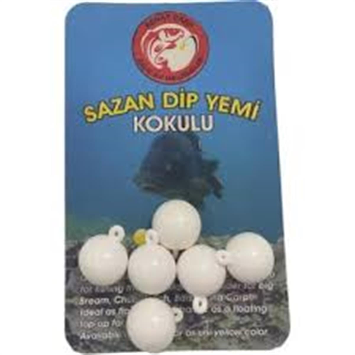 Renat Carp Kokulu Küpeli Sazan Dip Yem Beyaz Küçük Küpeli