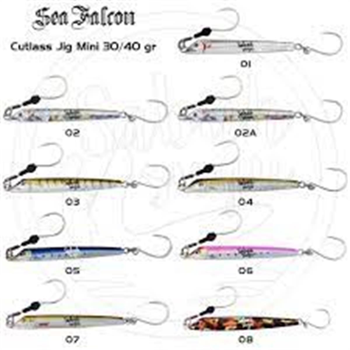 Sea Falcon Decoy Hook 40 gr Jig No:02