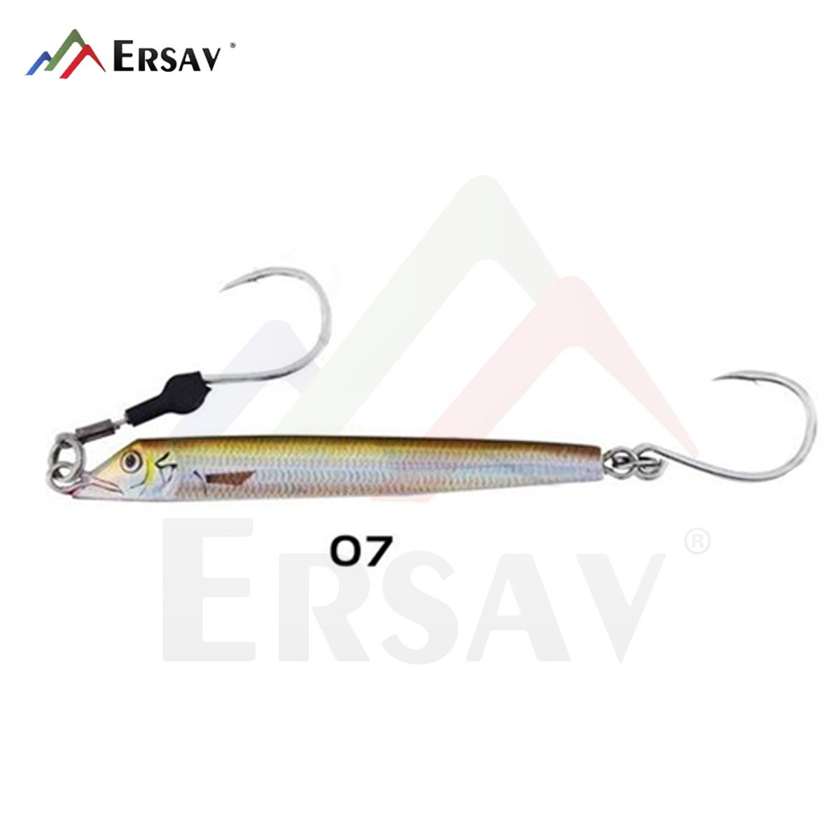 Sea Falcon Decoy Hook 40 gr Jig No:07