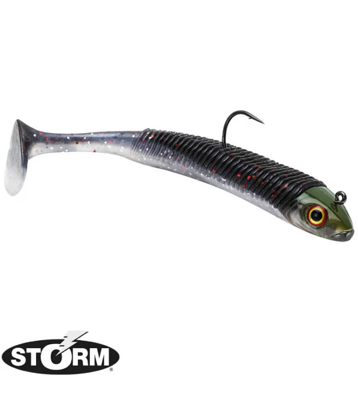 Storm 360 Gt Searchbait 11 cm 3 Lü Silikon Balık/Siyah