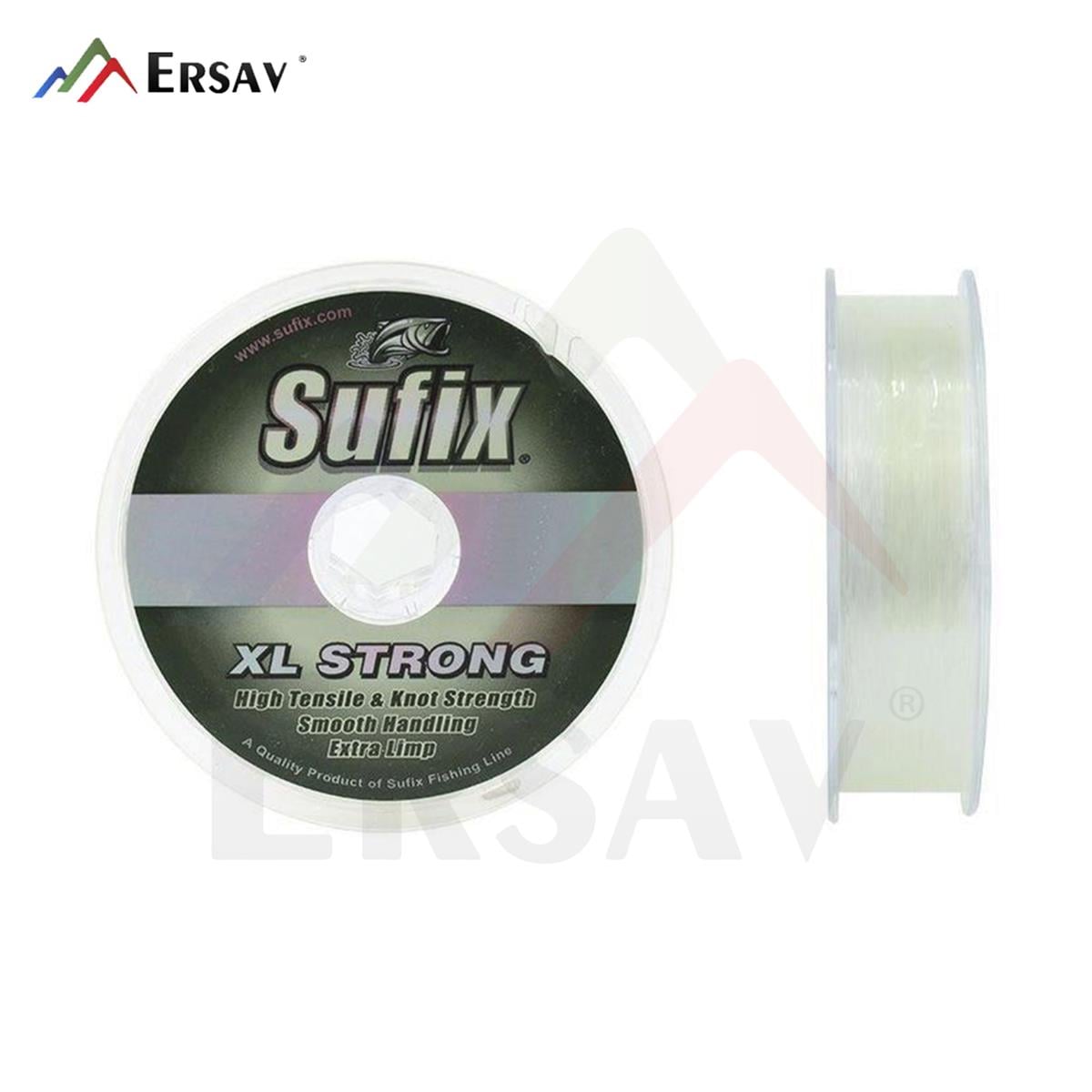 Sufix XL Strong Naylon Limon Yeşili Misina 0.23 mm 4.4 kg 100 m