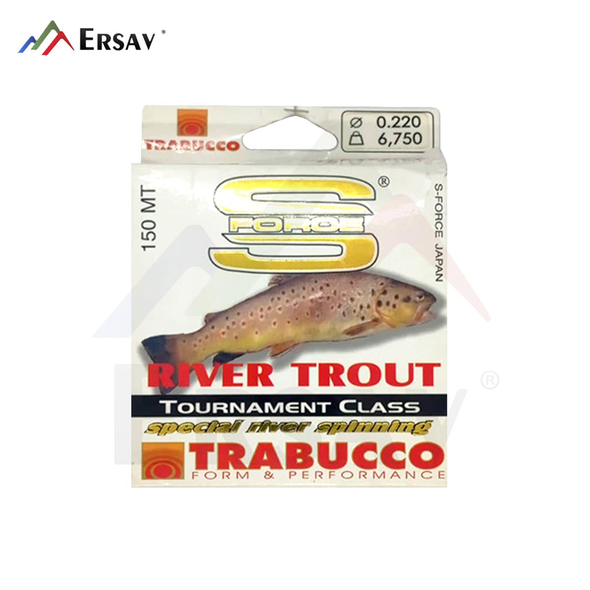 Trabucco S-Force River Trout 0.22 mm 6.7 kg 150 m Misina
