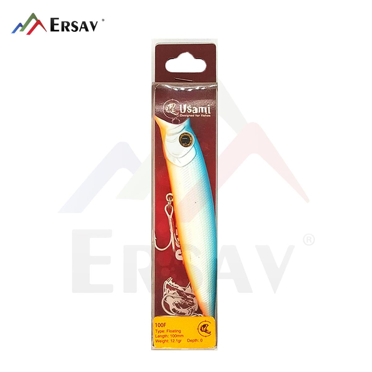 Usami Combo Pop 100F 12.1 gr Floating Sahte Balık C:604