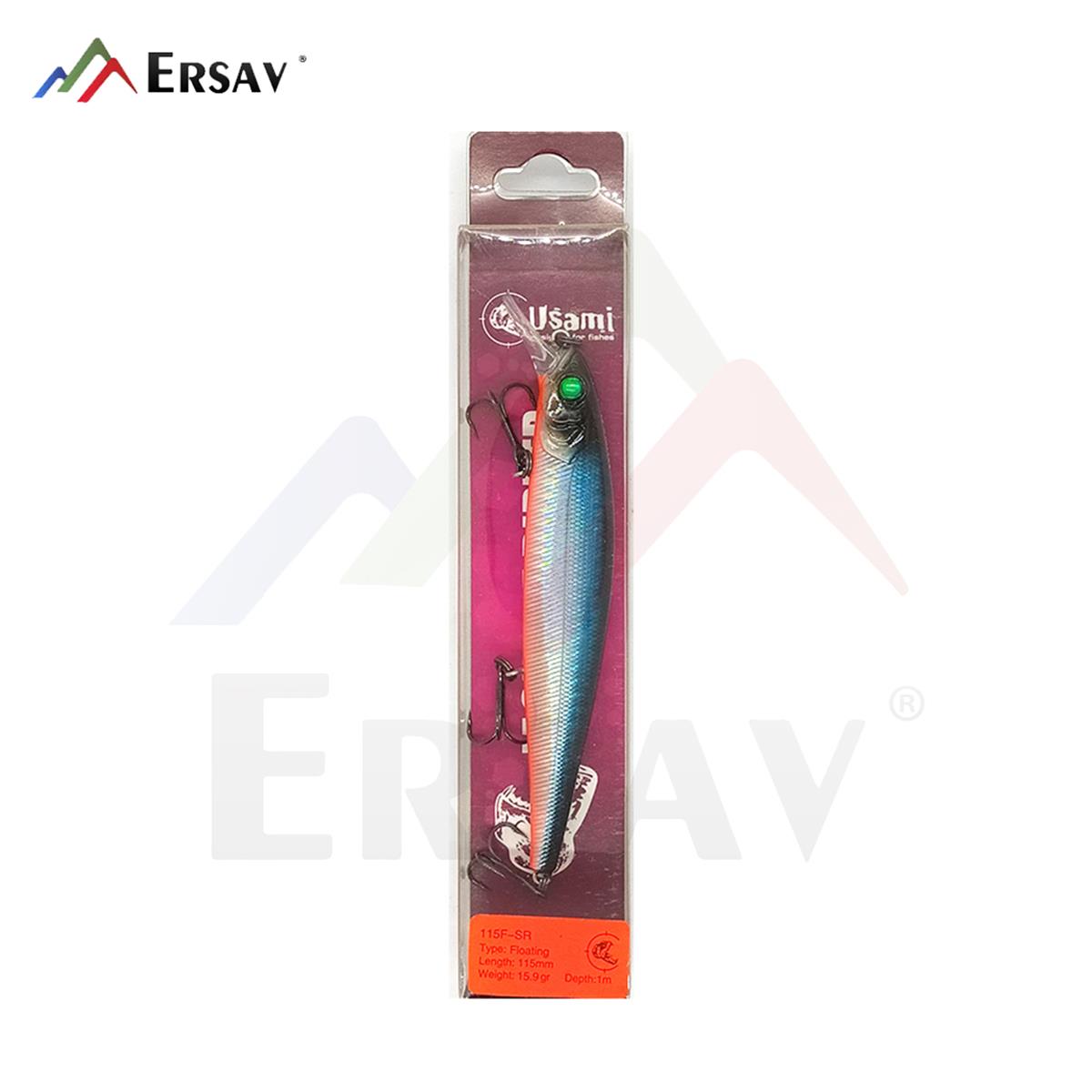Usami Jack The Ripper 115F-SR 15.9 gr Floating Sahte Balık C:018