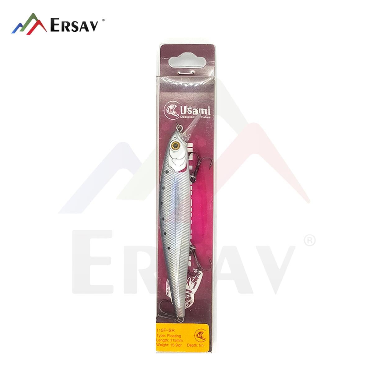 Usami Jack The Ripper 115F-SR 15.9 gr Floating Sahte Balık C:009