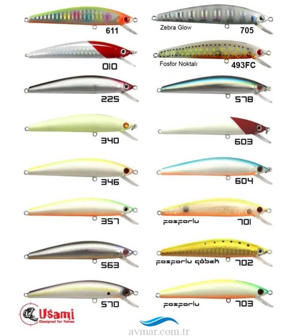 Usami Now 80F-SR 6.2 gr Floating Sahte Balık C:3406