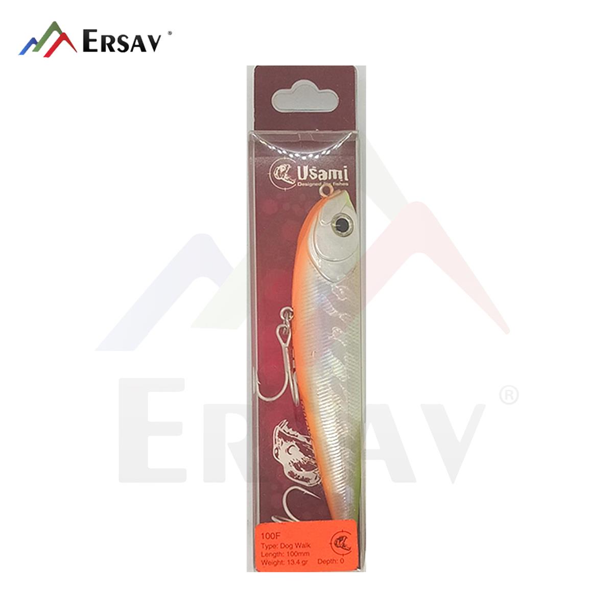 Usami Puppy Walk 100F 13.4 gr Dog Walk Sahte Balık C:117