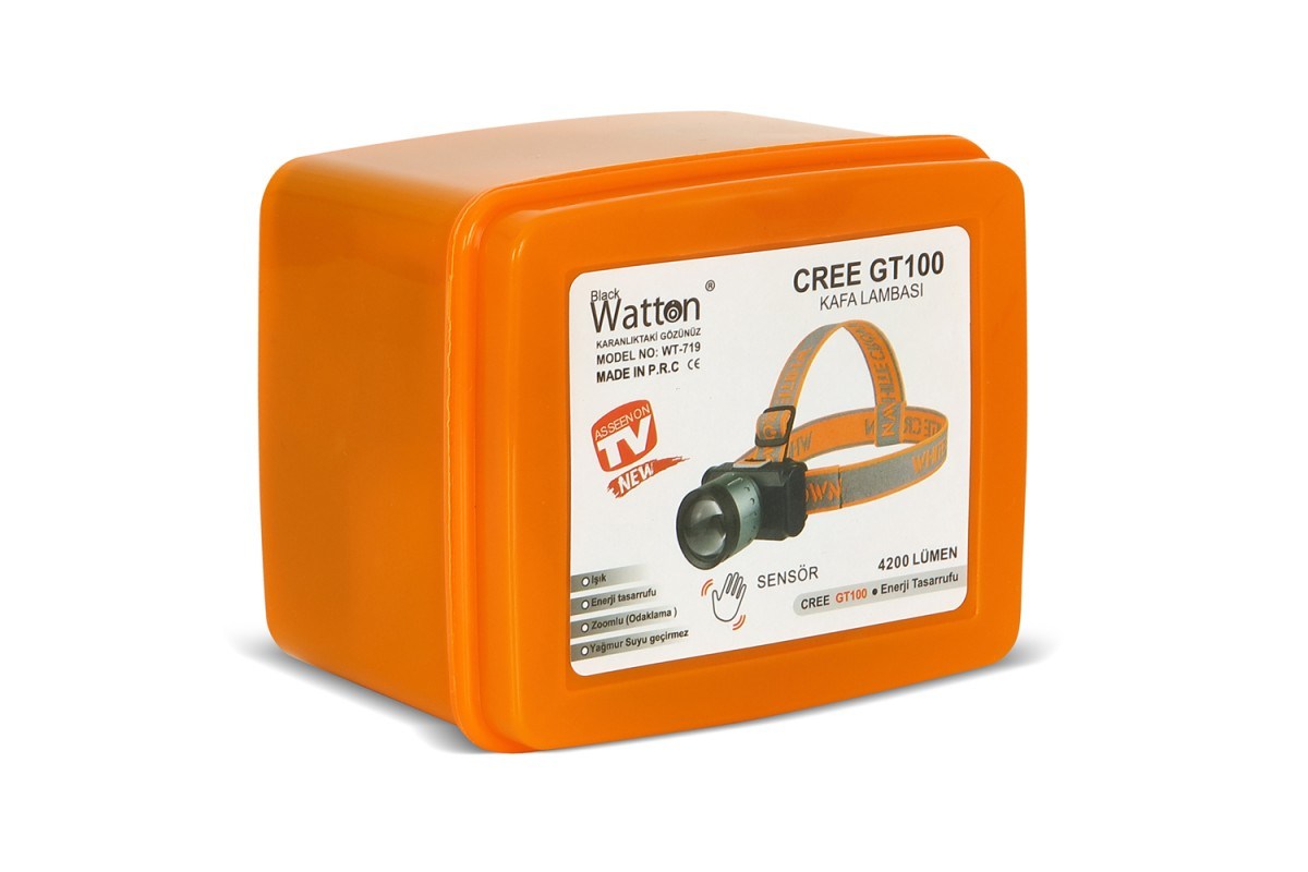 Watton-719 Cree GT100 Kafa Lambası