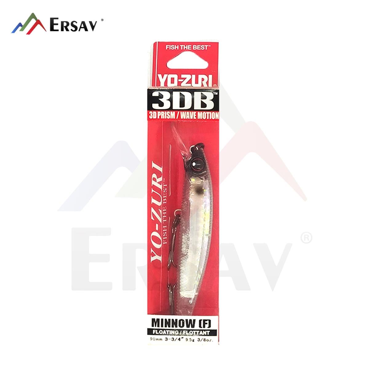 Yozuri 3D Prism Minnow 9 cm 9.5 gr Floating Sahte Balık C:PGSH