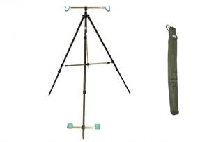 Captain 6807 Tripod Teleskobik 2'li Ayarlanabilir Surf Kamış Sehpası