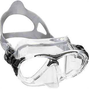 Cressi Eyes Evolution Crystal Clear Yüzücü Maskesi Siyah-Saydam Çerçeveli