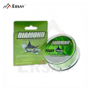 Diamond Titanium Plus Power Transparan Misina 0.20 mm 8.48 kg 340 mt