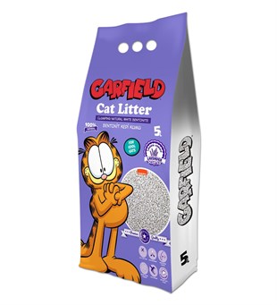 Garfield 5L Lavanta Kokulu Bentonit Kedi Kumu