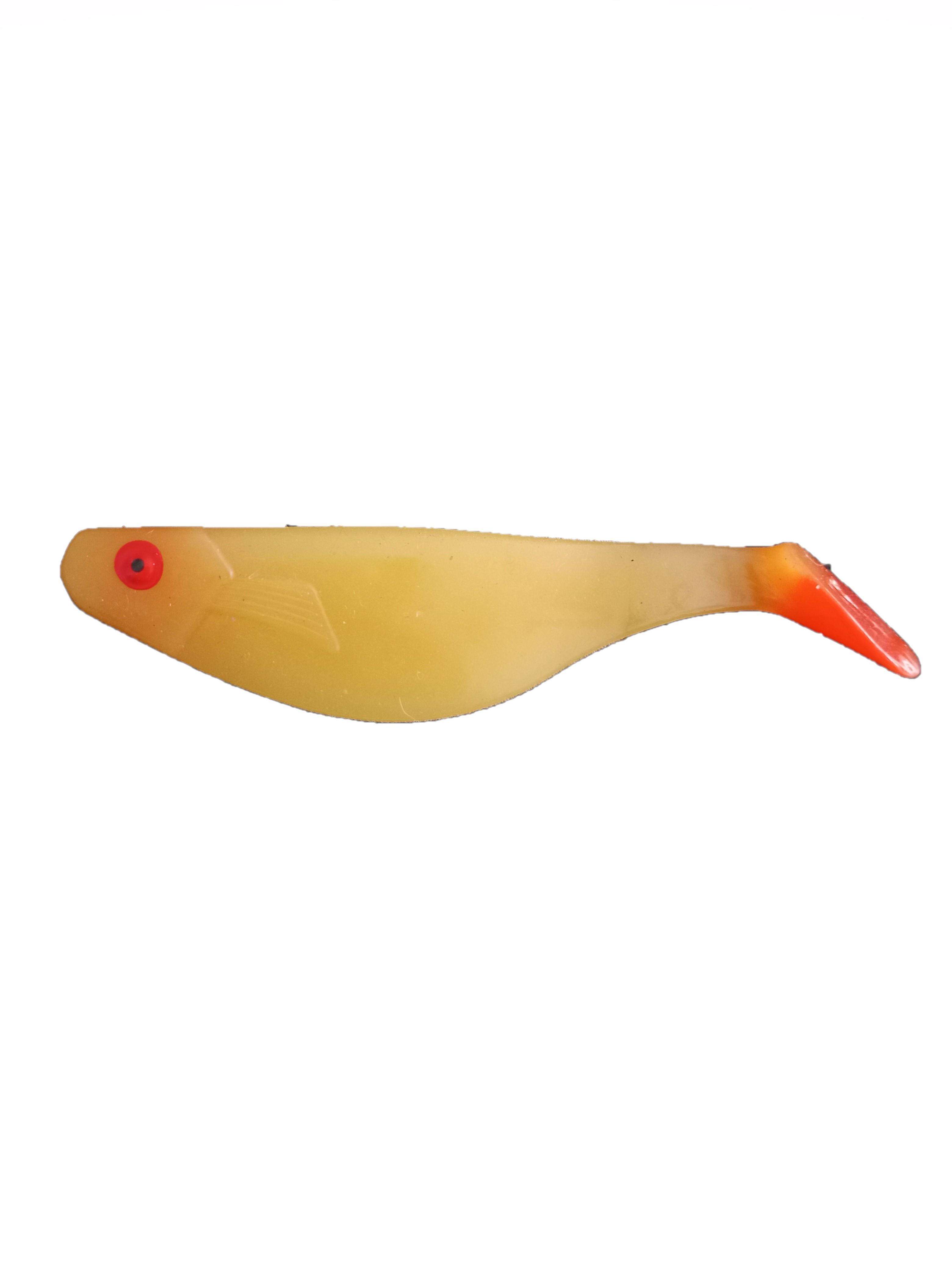 10 cm Kırmızı Göz Kırmızı Kuyruk Silikon Balık10 cm Kırmızı Göz Kırmızı Kuyruk Silikon Balık
