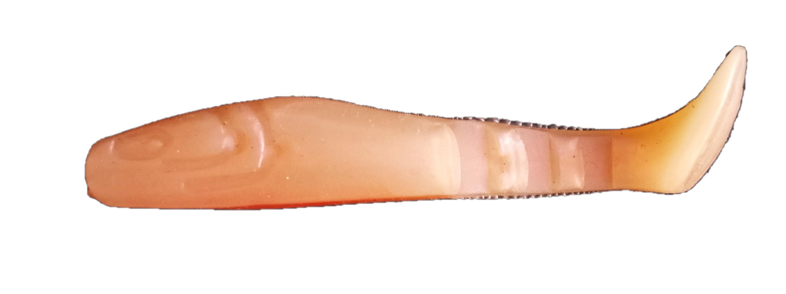10 cm Turuncu İğnesiz Silikon Balık10 cm Turuncu İğnesiz Silikon Balık