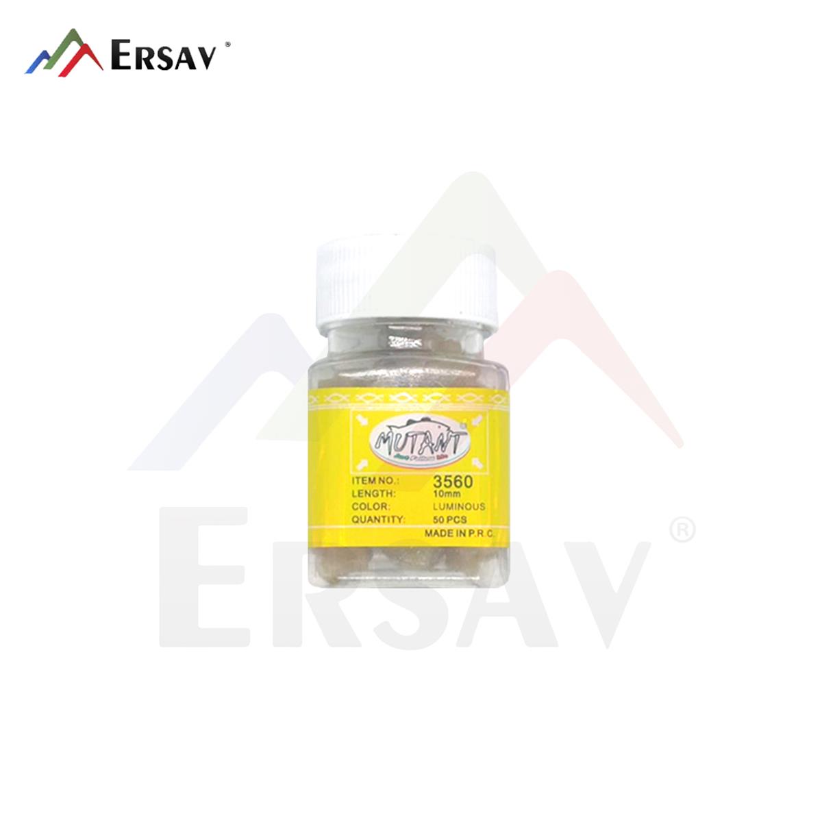 3560 Mutant Mısır 1 cm 0.4 gr 50 Parça Kahverengi