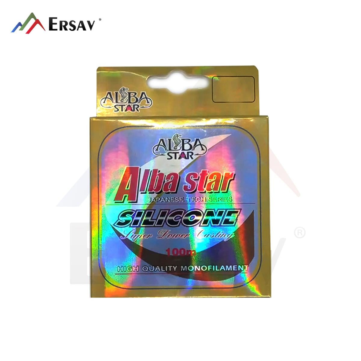 AlbaStar Silicone 0.25 mm 4.5 kg 100 m Misina