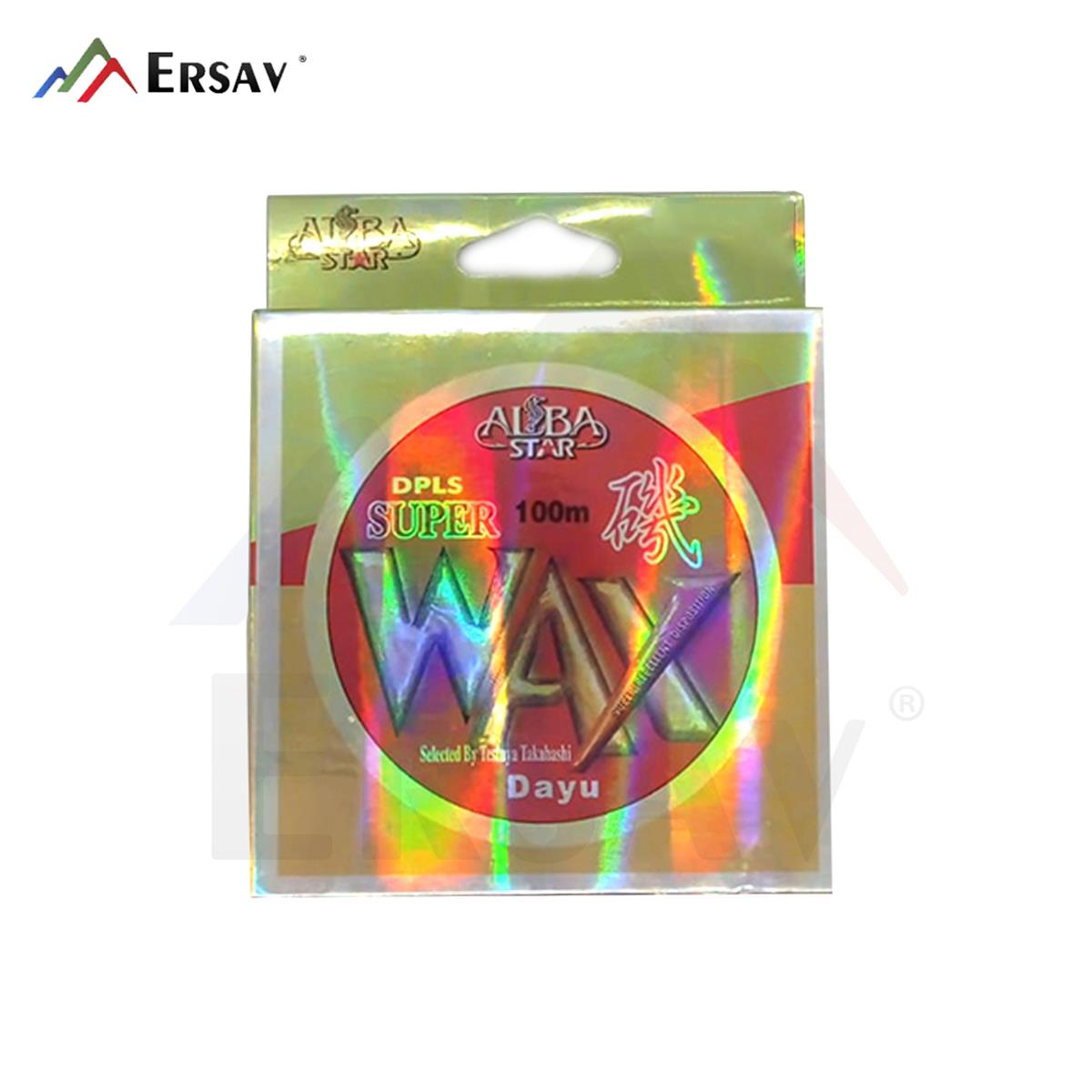 AlbaStar Wax 0.14 mm 2.1 kg 100 m Misina