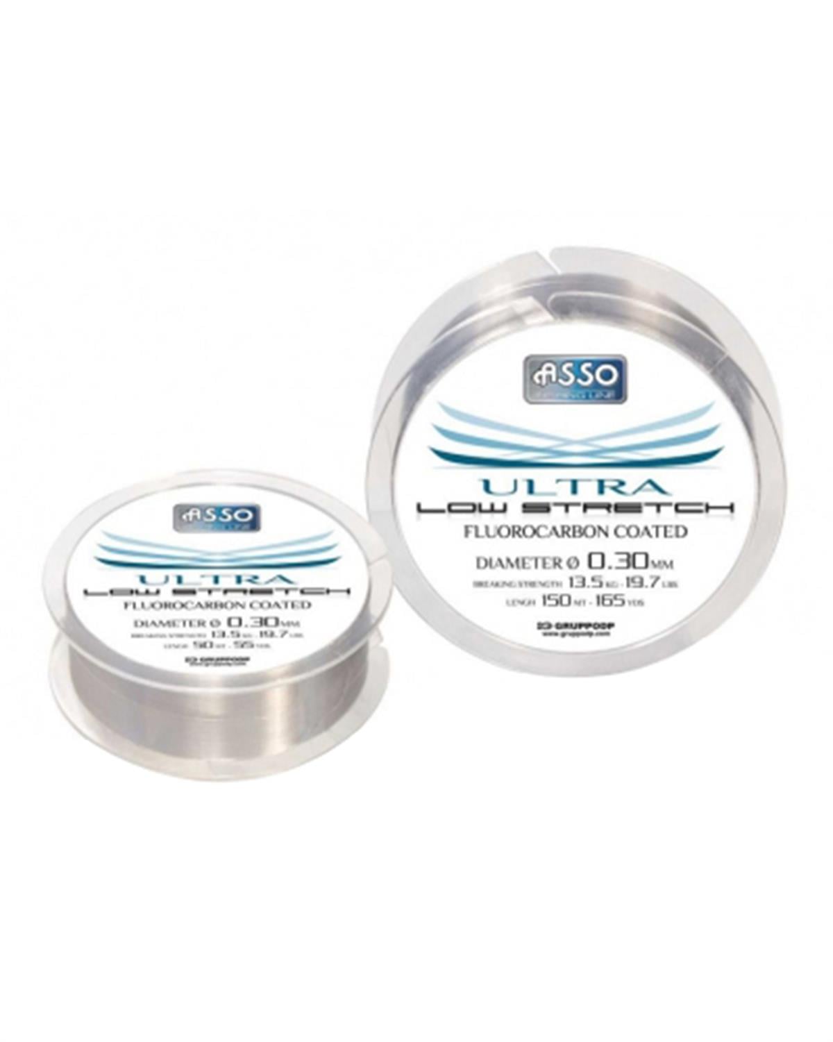 Asso Ultra Fluoracarbon Coated Koyu Yeşil Bobin Misina 0.30 mm 12 lbs 1200 mt
