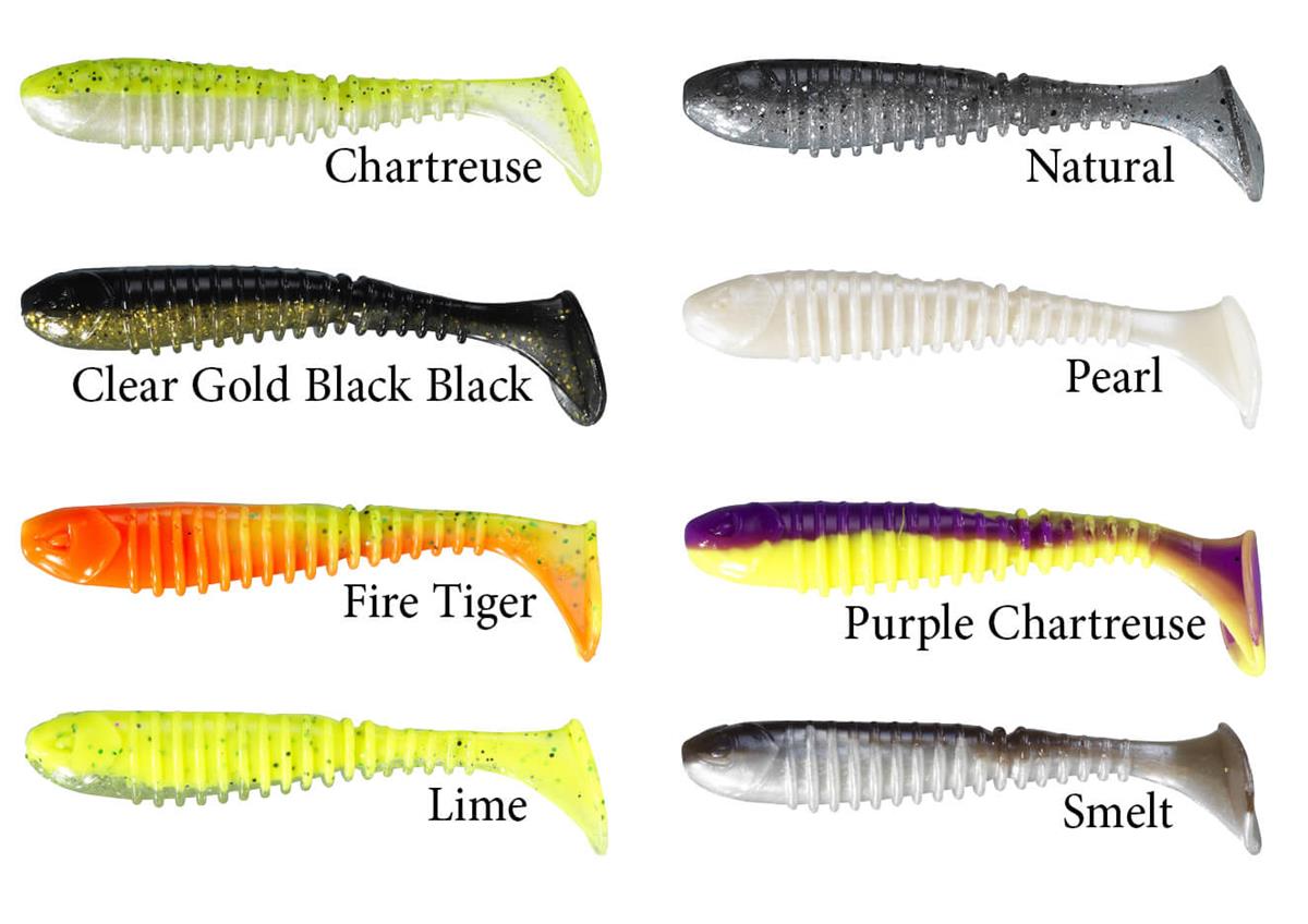 Berkley Flex 10 cm Purple Chartreuse Silikon Balık